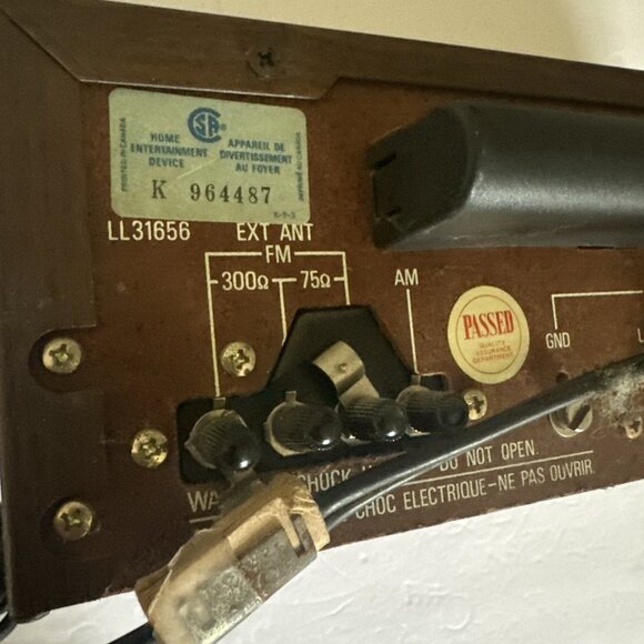 VINTAGE REALISTIC STA-115 AM/FM STEREO RECEIVER TESTED WORKING - Picture 12 of 16